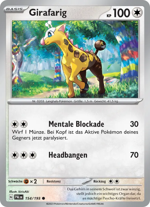 Girafarig card image