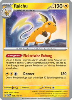 Raichu from 151