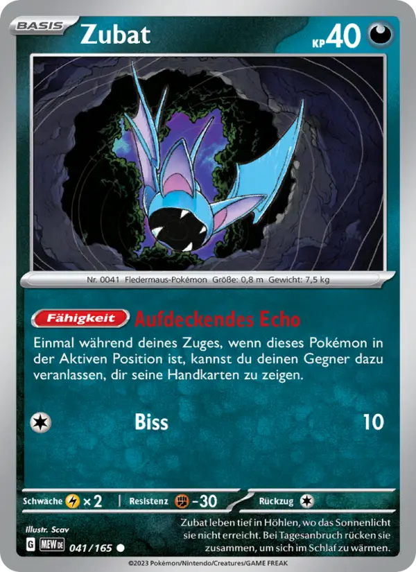 Zubat card image