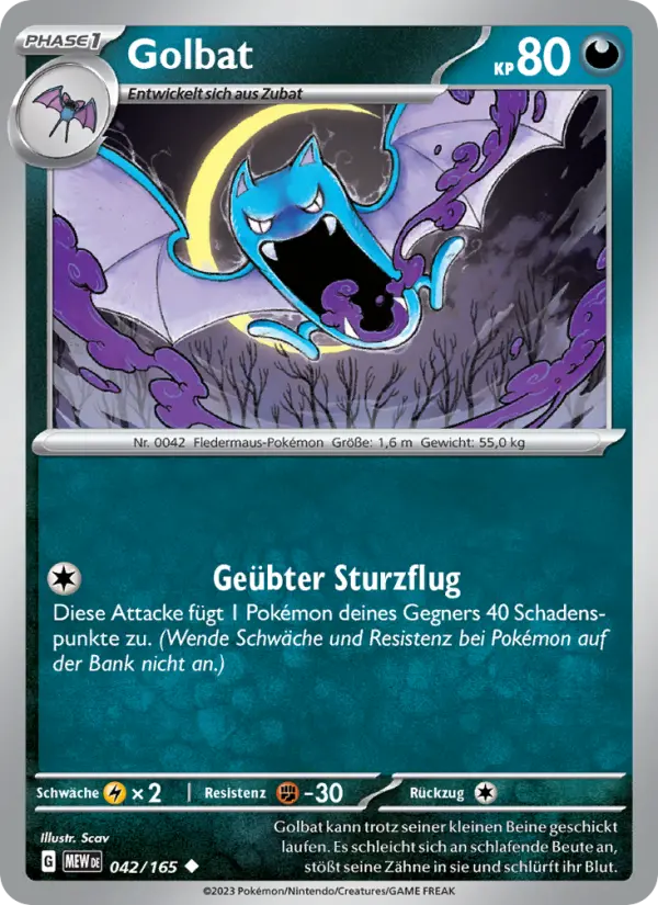 Golbat card image