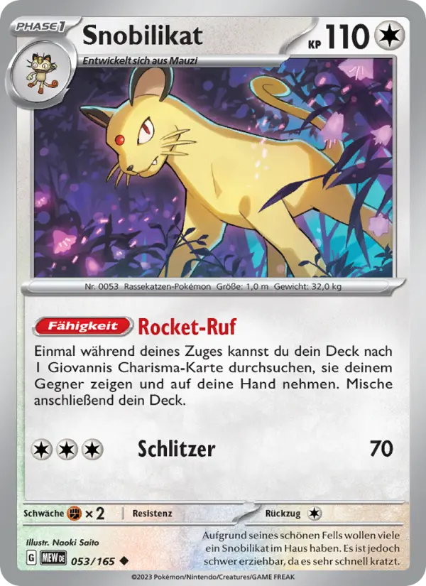 Snobilikat card image