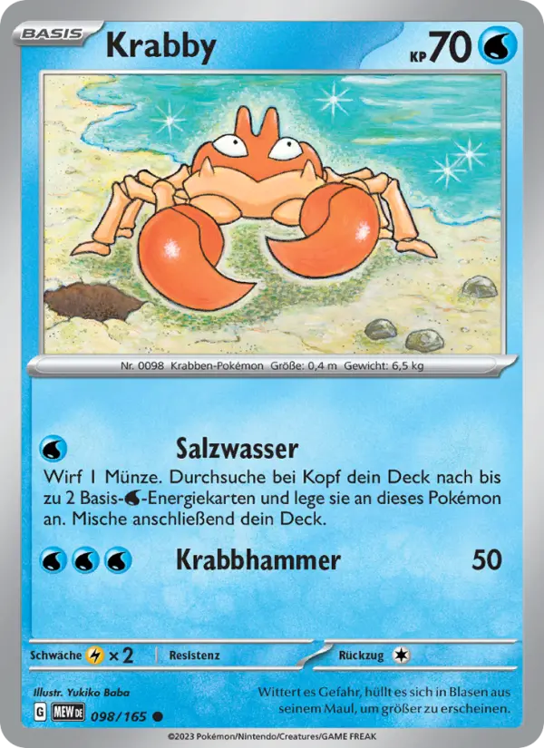 Krabby card image