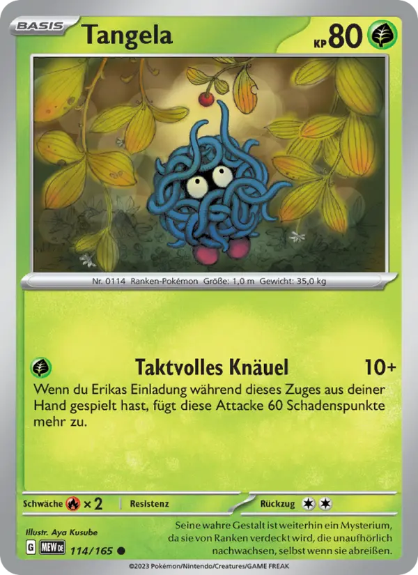 Tangela card image