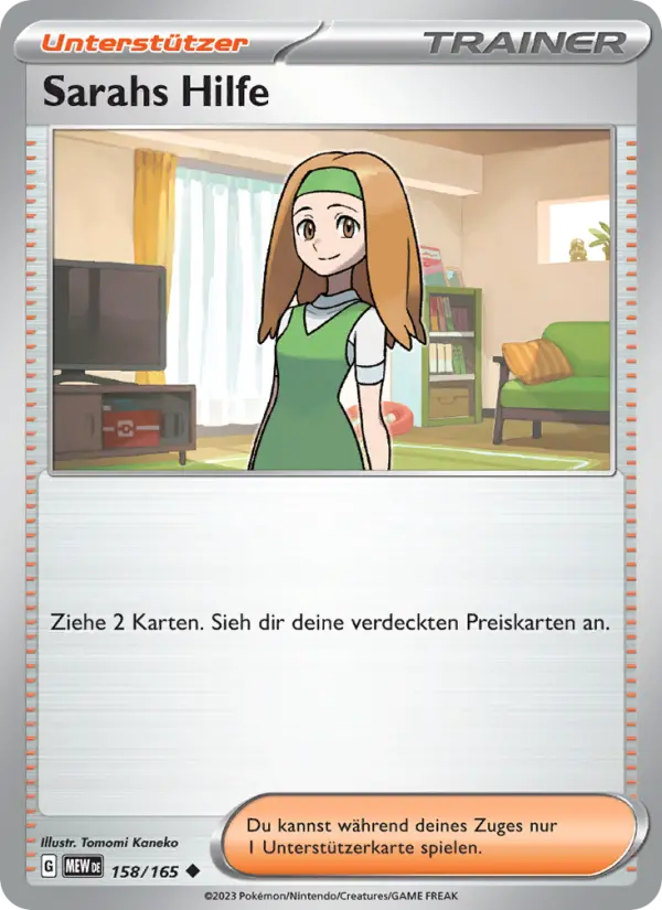 Sarahs Hilfe card image