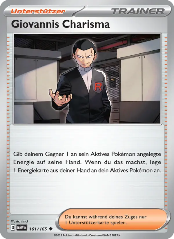 Giovannis Charisma card image