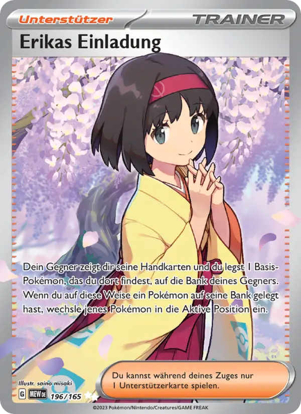 Erikas Einladung card image