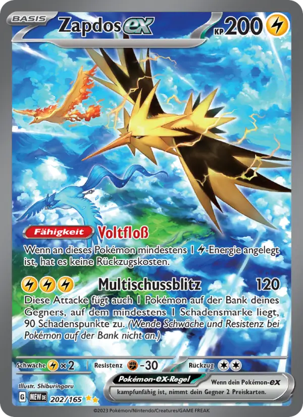 Zapdos-ex card image