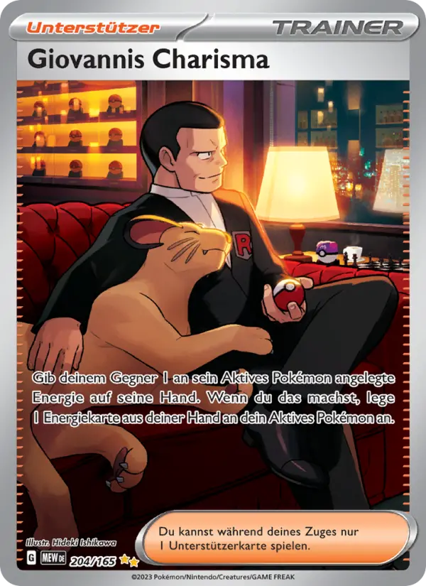 Giovannis Charisma card image