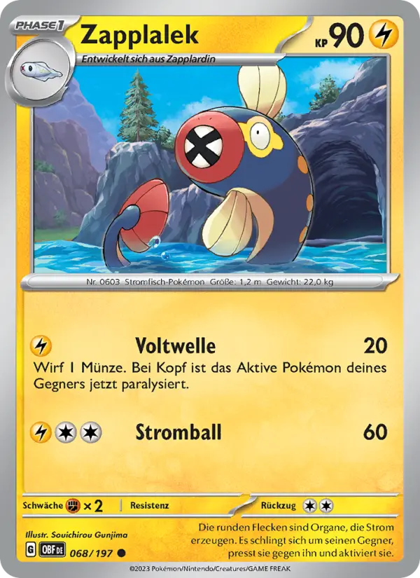 Zapplalek card image