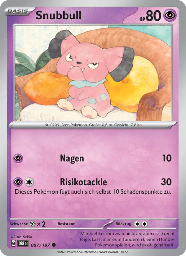 Snubbull card image