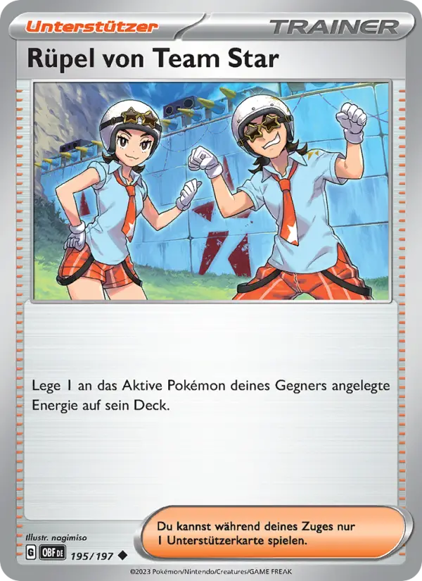 Rüpel von Team Star card image