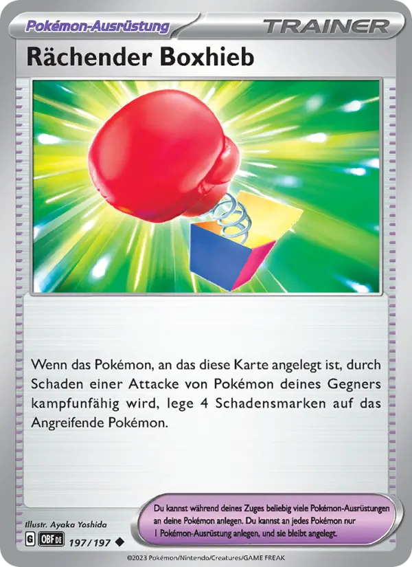 Rächender Boxhieb card image