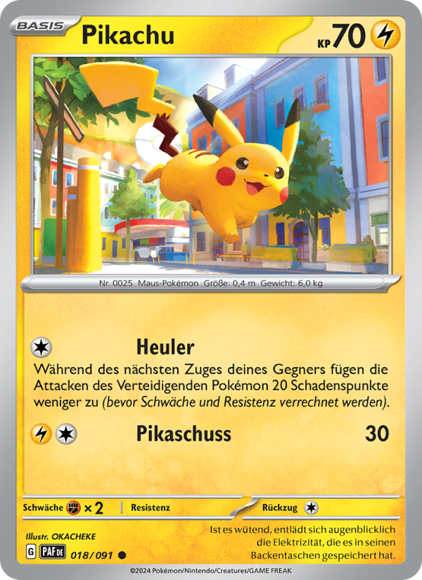 Pikachu from Paldeas Schicksale
