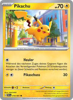 Pikachu from Paldeas Schicksale