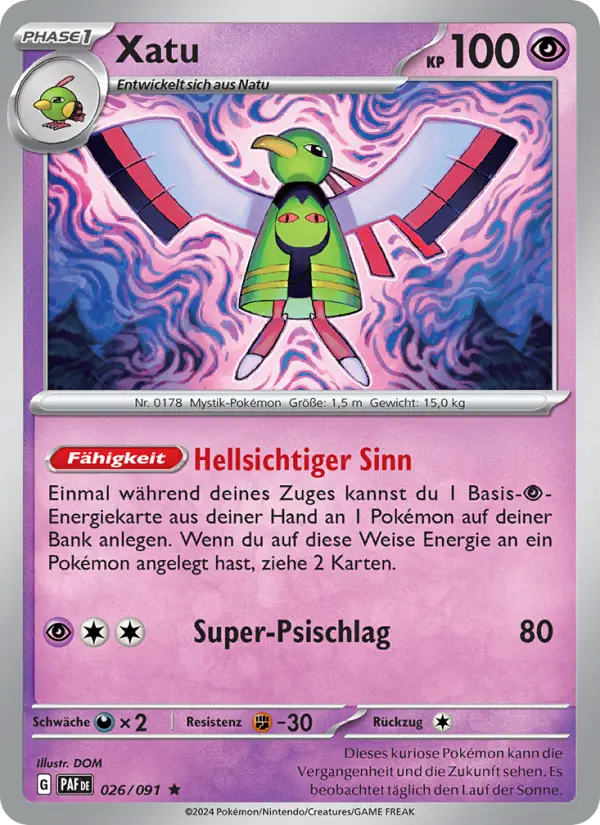 Xatu card image