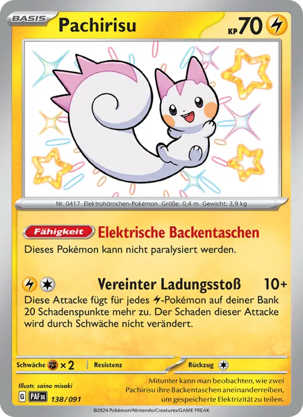 Pachirisu card image