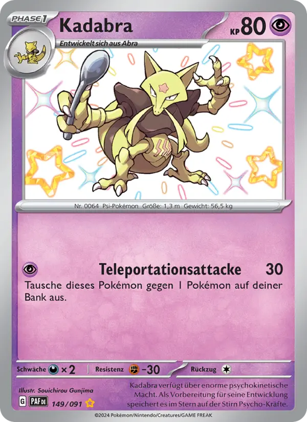 Kadabra card image