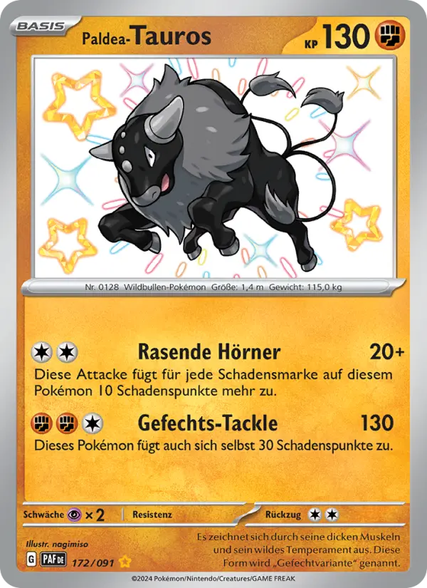 Paldea-Tauros card image