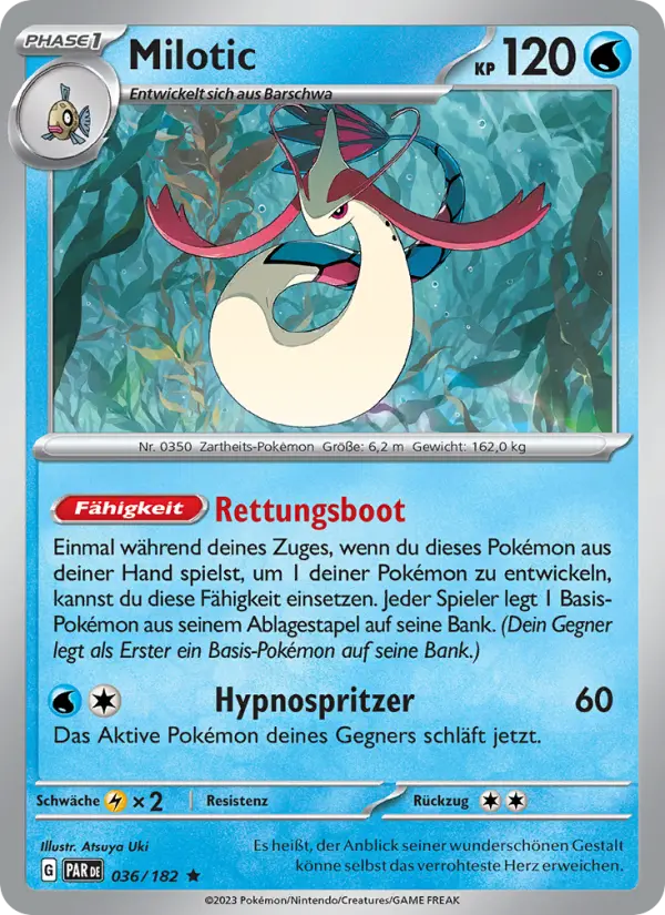 Milotic card image