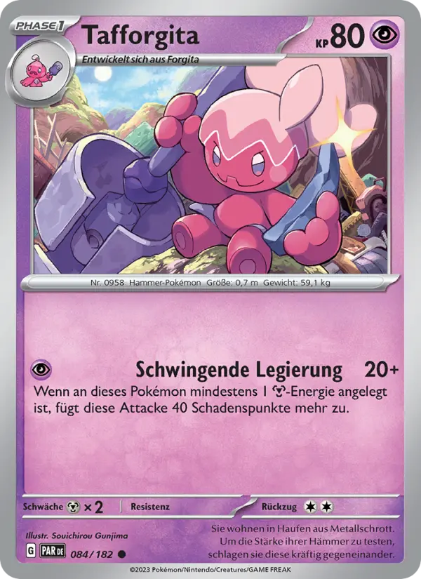 Tafforgita card image