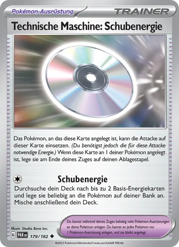 Technische Maschine: Schubenergie card image