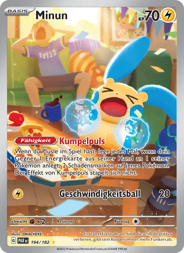 Minun card image