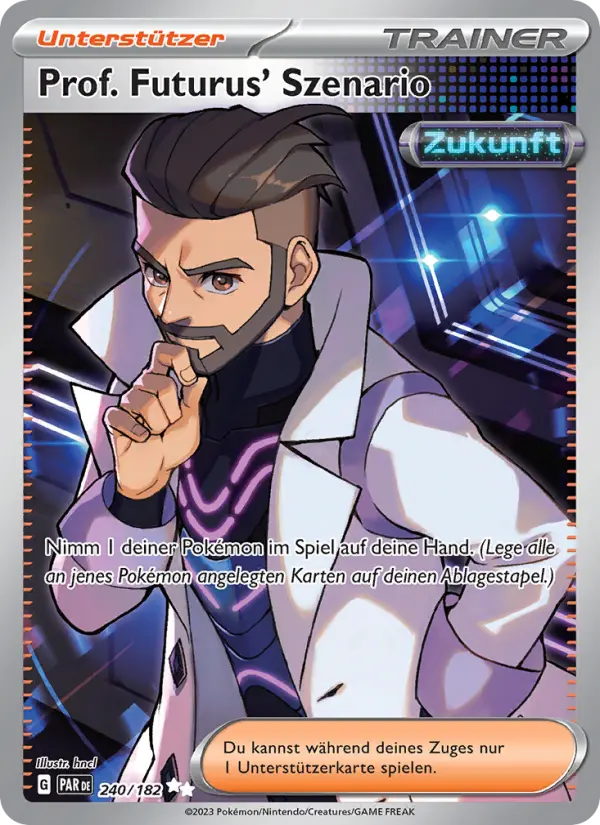 Prof. Futurus' Szenario card image