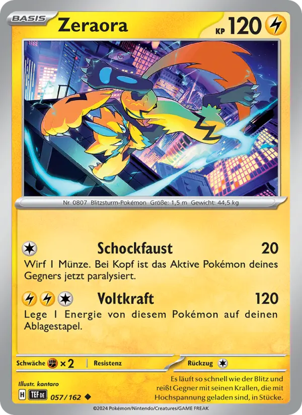 Zeraora card image