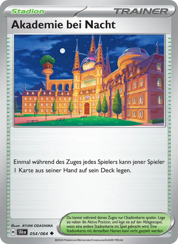 Akademie bei Nacht card image