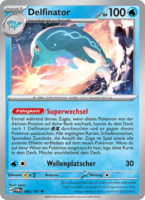 Delfinator card image