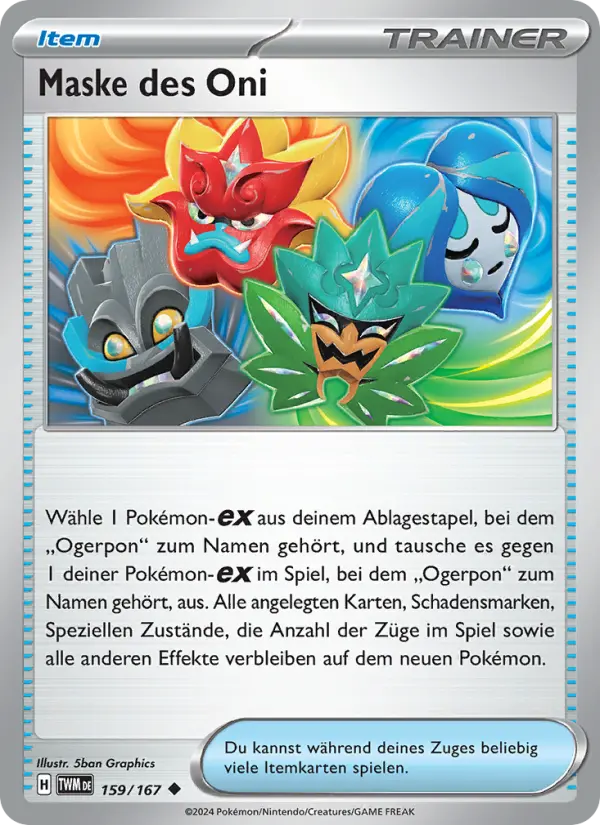 Maske des Oni card image
