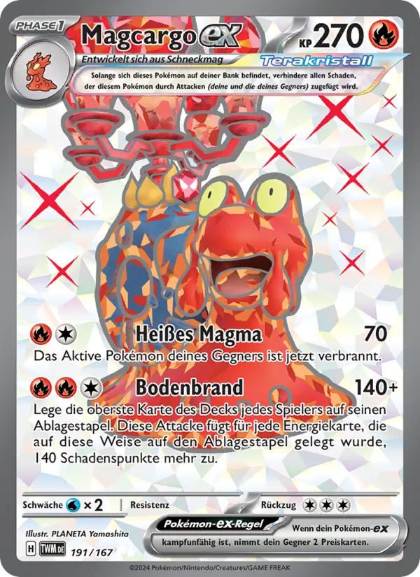 Magcargo-ex card image