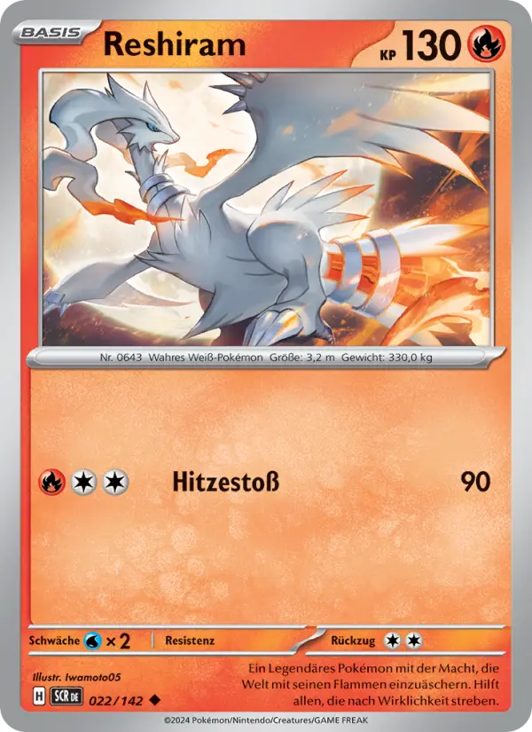 Reshiram card image