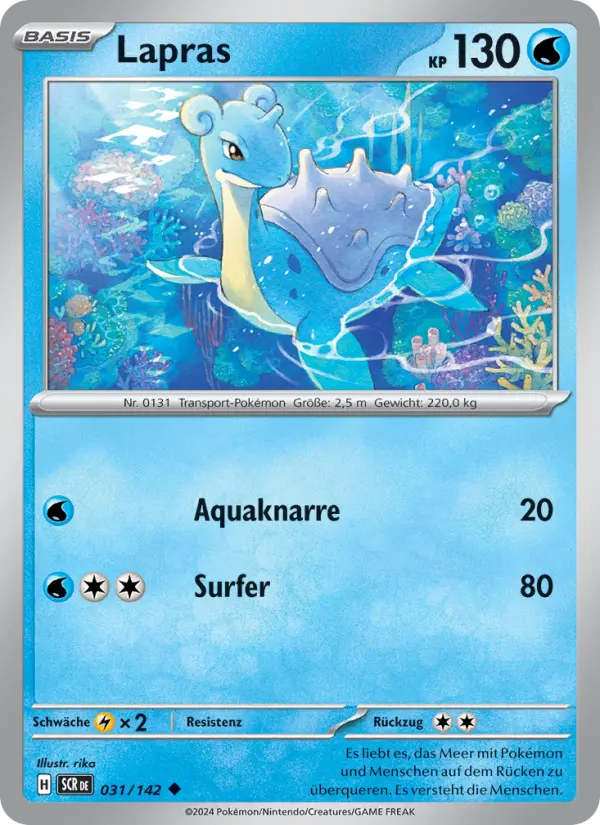 Lapras card image