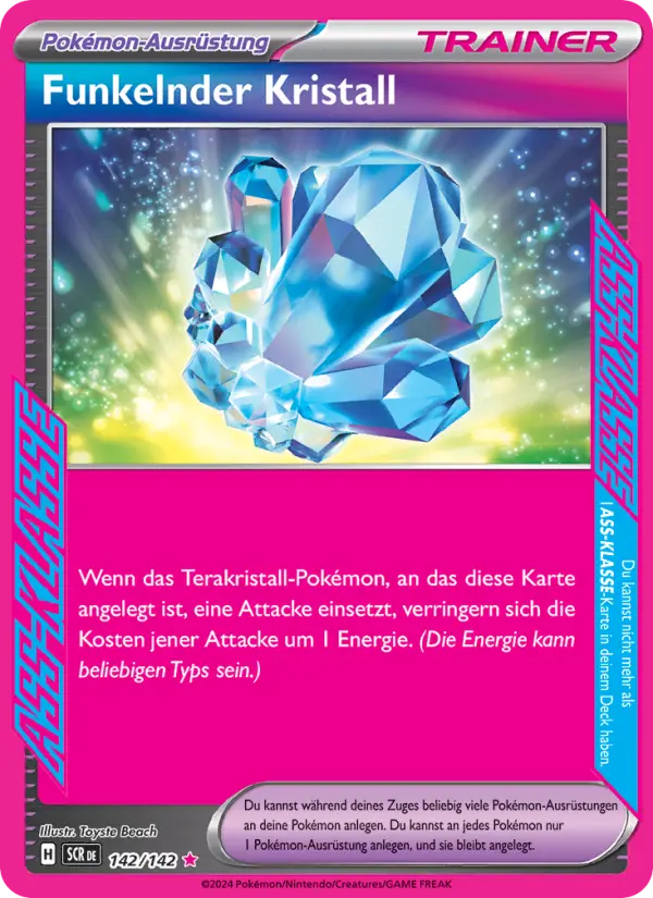 Funkelnder Kristall card image