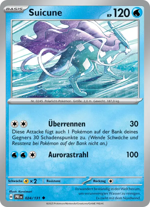 Suicune card image