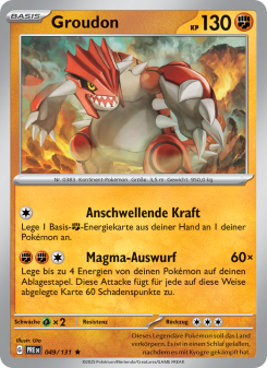 Groudon from Prismatische Entwicklungen