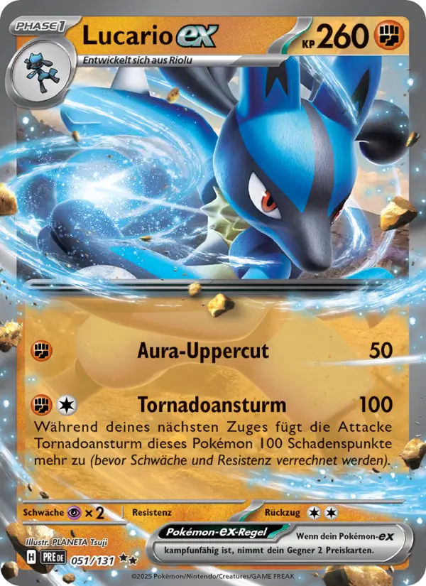 Lucario-ex card image