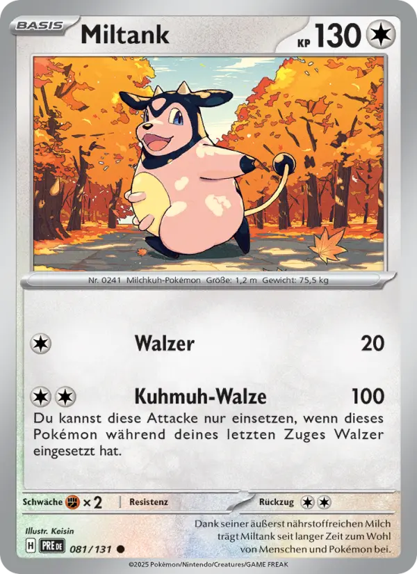 Miltank card image