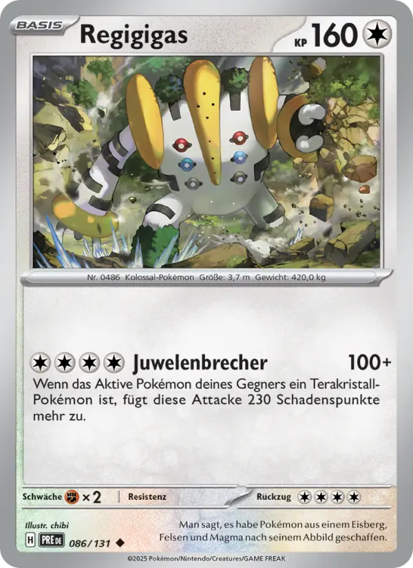 Regigigas card image