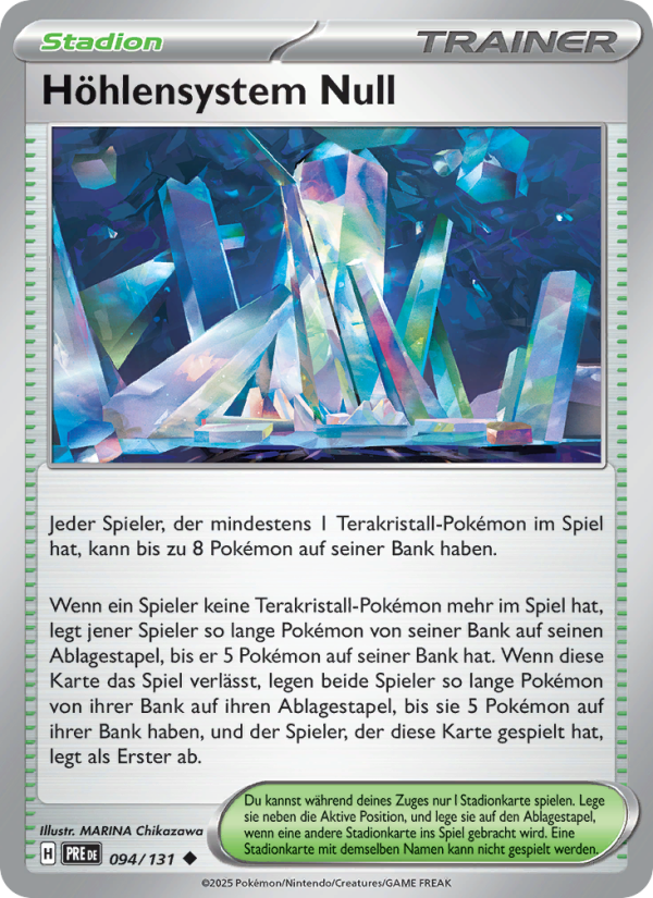 Höhlensystem Null from Prismatische Entwicklungen