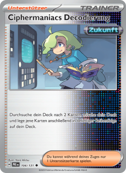 Ciphermaniacs Decodierung from Prismatische Entwicklungen