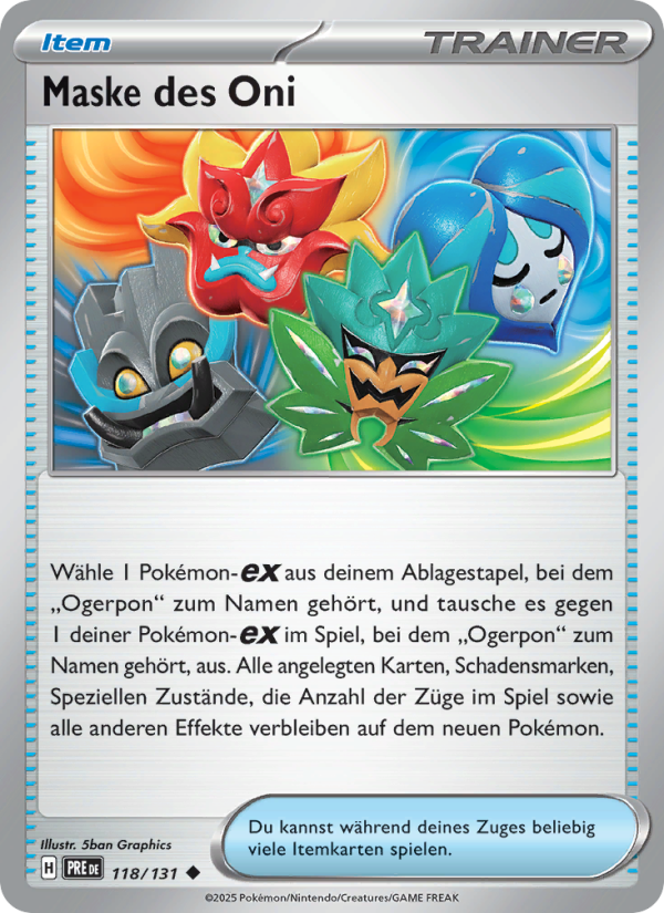 Maske des Oni from Prismatische Entwicklungen