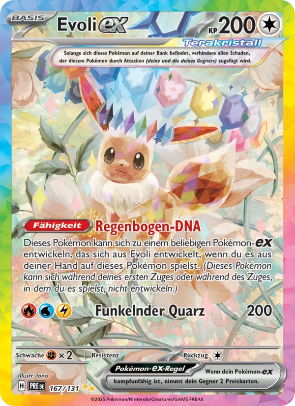 Evoli-ex card image