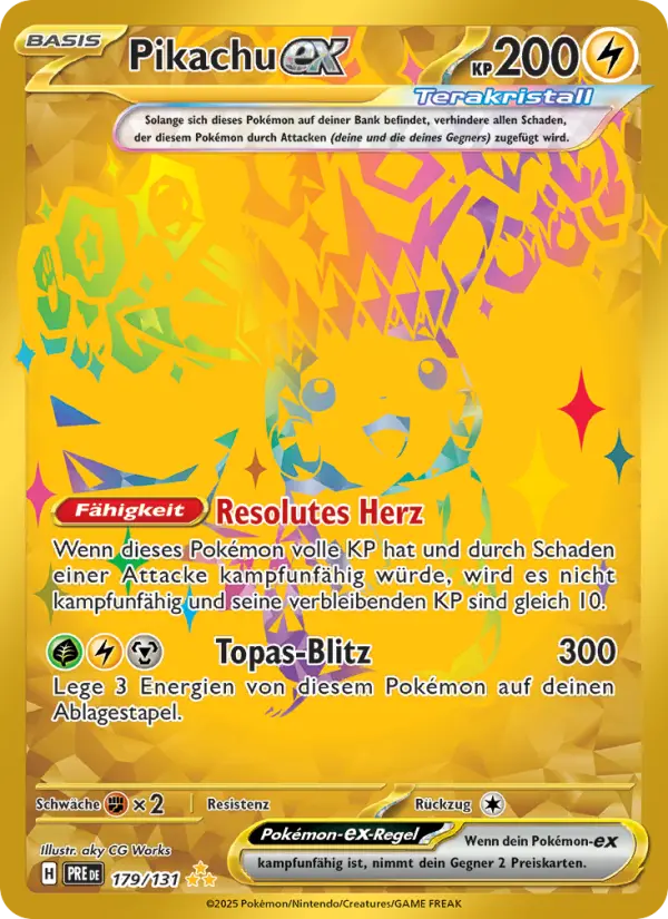 Pikachu-ex card image