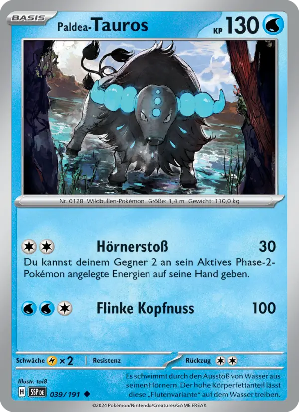 Paldea-Tauros card image