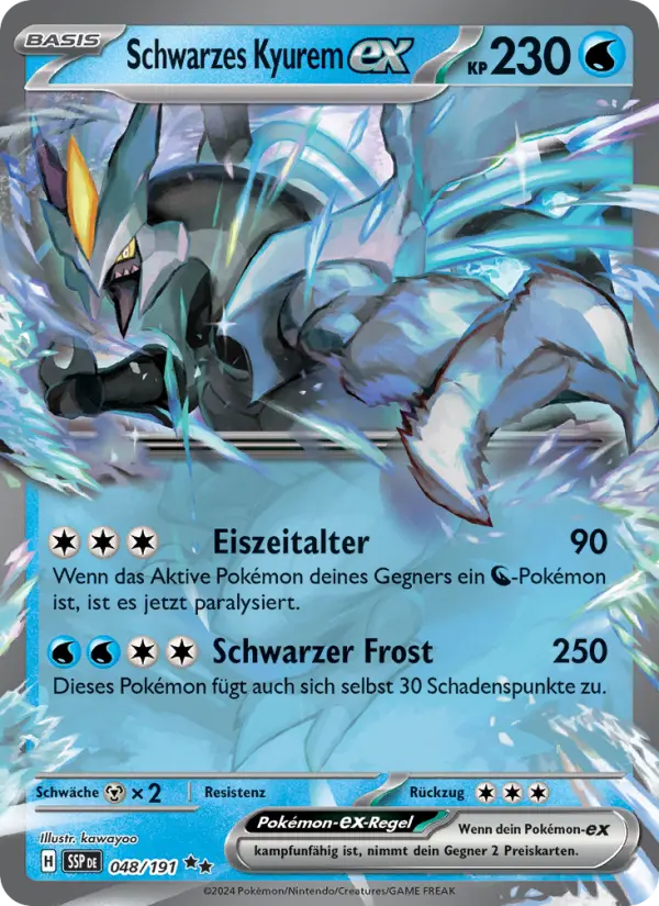 Schwarzes Kyurem-ex card image