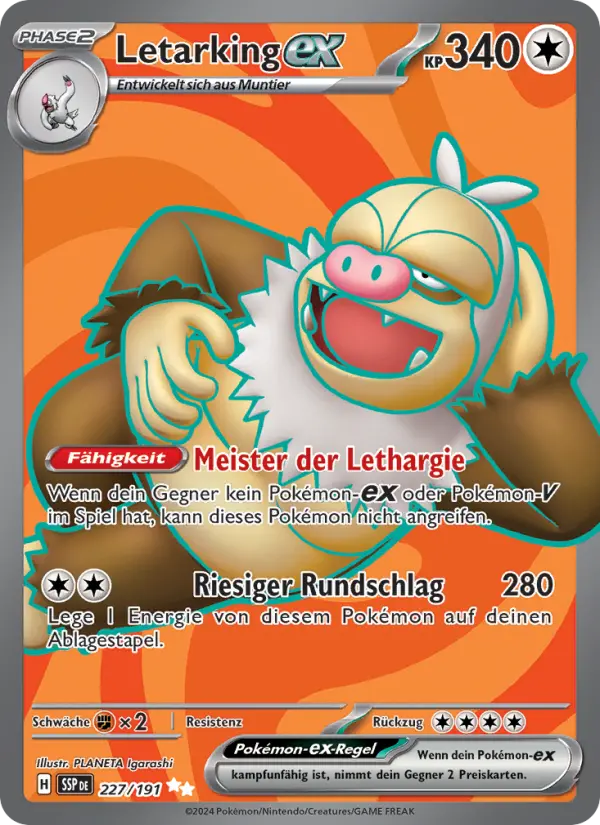 Letarking-ex card image