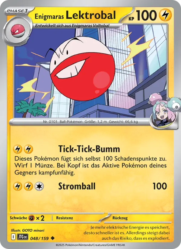 Enigmaras Lektrobal card image