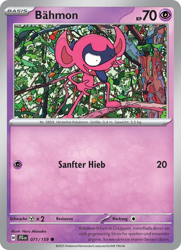 Bähmon card image